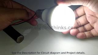 9W LED Inverter from Mobile Phone Charger