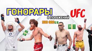 ЗАРПЛАТА в UFC ! Шара Буллет , Умар Нурмагомедов , Тони Фергюсон , Гурам Кутателадзе !