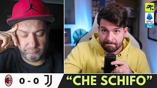 MILAN JUVENTUS 0 0 | TUTTI D’ACCORDO: “LA PARTITA PIÙ BRUTTA DELLA STORIA…” | TIFOSIAMO