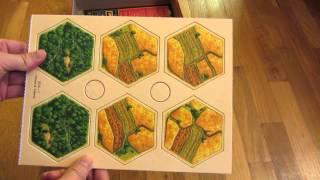 The Settlers of Catan Board Game Unboxing