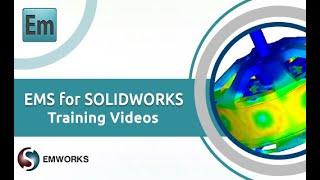 Training 01 - Simulation of a bar magnet in EMS for SOLIDWORKS