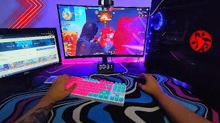 Free Fire 390 FPS (POV) Teclado & Mouser ASMR HANDCAM 