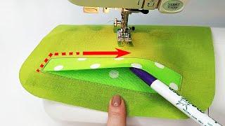 You won't want to sew your pocket differently