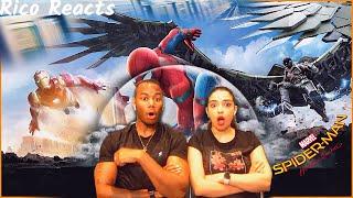 WATCHING SPIDER-MAN: HOMECOMING FOR THE FIRST TIME REACTION/ COMMENTARY | MCU