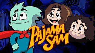 No need to hide when it's dark outside! It's Pajama Sam!