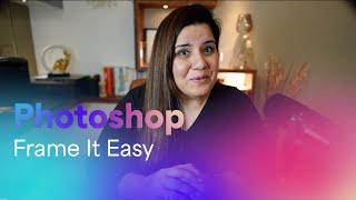Master the Photoshop Frame Tool: Seamless Image Fitting & Perspective Hacks