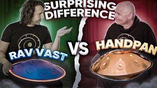 COMPARISON: Handpan VS RAV Vast // Surprising Difference // by Edoardo Striani