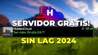 CREA tu SERVIDOR de MINECRAFT GRATIS!! 24/7 - SIN LAG 2024