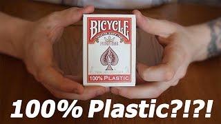 100% PLASTIC BICYCLE CARDS ?!?!? | Deck Review | Cardfreak