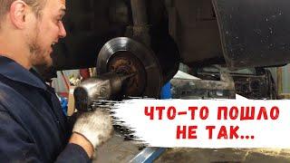 Peugeot Partner: замена подшипника ступицы и шаровых опор. Часть 2