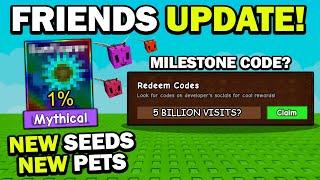 NEW FRIENDS UPDATE!! (First Look) in Grow a Garden ROBLOX