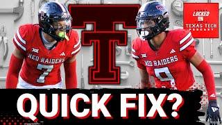 Can Texas Tech make a quick fix of its biggest week one issues?