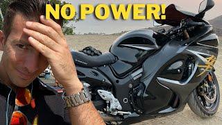 Why my Motorcycle LOST ALL POWER & How we FIXED it!