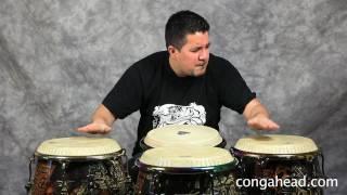 Samuel Torres performs on conga