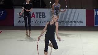 Kseniya MOUSTAFAEVA (FRA) hoop - 2019 Thiais trainings