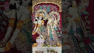 Mangal Arati Darshan , radha krishna ... Hari Bol - Iskcon Kanpur