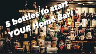 5 Bottles to start your bar: Home Bar Essentials Pt 1 | Lenfant's Cocktails