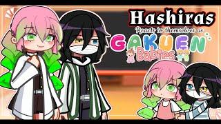 Hashiras React To Themselves As Gakuen BabiesPart 2 | Gacha Life 2 | Demon Slayer | React | Kny