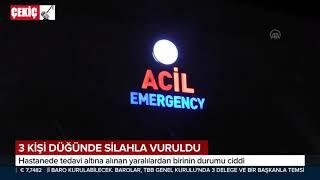 Düğünde 3 Kişi Silahla Vuruldu 12.07.2020 TURKEY