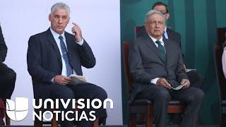 "Rechazamos su presencia": fuertes críticas a AMLO por invitar a Díaz-Canel a los festejos patrios