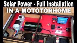 ️ How to Install Solar Power in a Motorhome for Off-Grid Living | Full DIY Guide & Cost Breakdown️