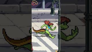 All 11 TMNT: Shredder’s Revenge Running Animations  #tmnt #shreddersrevenge