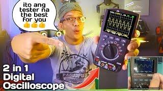 DIGITAL at OSCILLOSCOPE na TESTER | Mustool MT8208 2 in 1 tester....Astig