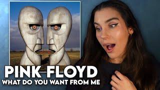 THIS SONG IS GENIUS!!! First Time Reaction to Pink Floyd - "What Do You Want From Me"