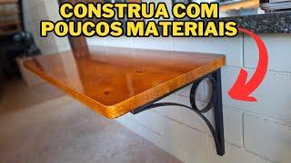 Transforme Seu Espaço: Como Fazer uma Mesa Balcão do Zero