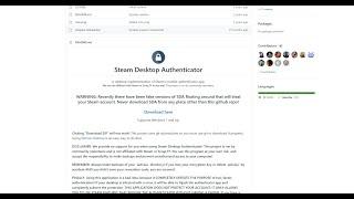 Steam Guard для ПК - Steam Desktop Authenticator