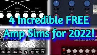 4 Best FREE Guitar AMP SIMS from 2021 for your 2022 - Vst Plugins by Audio Assault, VTar Amps & More