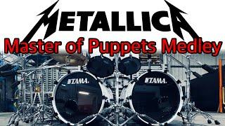 Metallica - Drum cover. Master of Puppets Medley