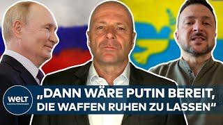 UKRAINE-KRIEG: Frieden durch Gebietsabtretungen? Das sind Putins knallharte Bedingungen an Ukraine