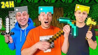 24 GODZINY GRAMY W MINECRAFT BEZ PRZERWY!