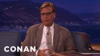 Aaron Sorkin On The "Steve Jobs" Controversy | CONAN on TBS