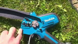 Испытание в работе Makita Cordless Pruning Saw Пила цепная аккумуляторная DUC150Z (DUC 150 Z) MAKITA