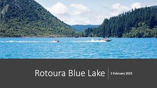 Rotorua Blue Lake - New Zealand - 5 February 2023