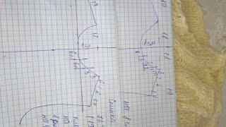 Как рассчитать петли для выреза горловины спинки и переда.