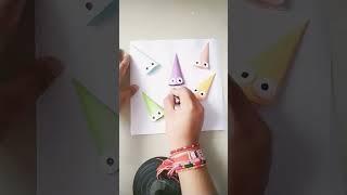 Craft ideas for kids || easy craft diy || #shorts #ytshorts #craftcreator #craftideas #colourful