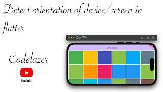 Detecting orientation of screen/device in flutter, whether portrait or landscape