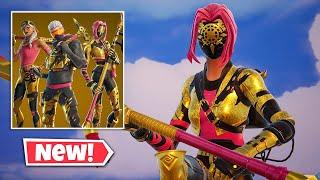 NEW GOLDEN TACTICAL Pack Gameplay In Fortnite!