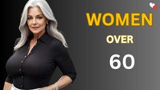 natural older women over 60: fashion review part 3