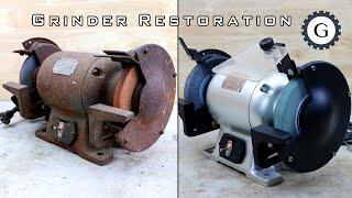 Electric Grinder Restoration | Hitachi Bench Grinder