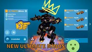 NEW ULTIMATE MINOS. THE THE MAULER KILLER | WAR ROBOTS TEST SERVER