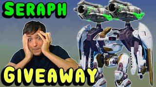 New SERAPH Robot GVIEAWAY! War Robots 8.2 Update Gameplay WR