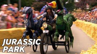 Top JURASSIC PARK cars in SOAPBOX history! #redbullsoapboxrace #jurassicpark #jurassicworld