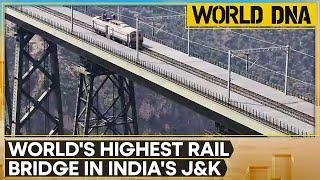 India to launch train services in the world's highest rail bridge, Chenab | WION World DNA