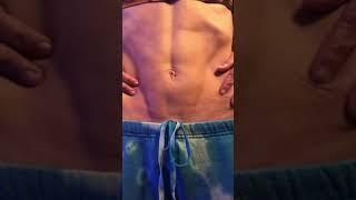 outie belly button play and belly roll part 1