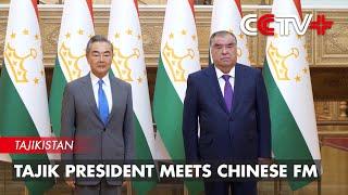 Tajik President Meets Chinese FM on Boosting Cooperation