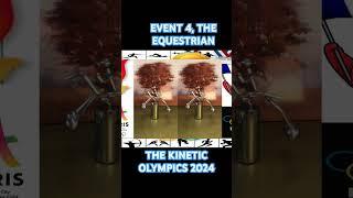 Kinetic toy olympics 2024, event 4, the equestrian, look out for more events , #retro , #paris2024